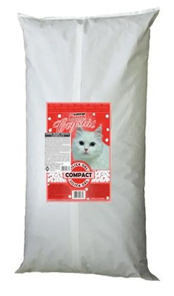 Litière Crystal Compact Super Benek ultra absorbante 30l sans odeur