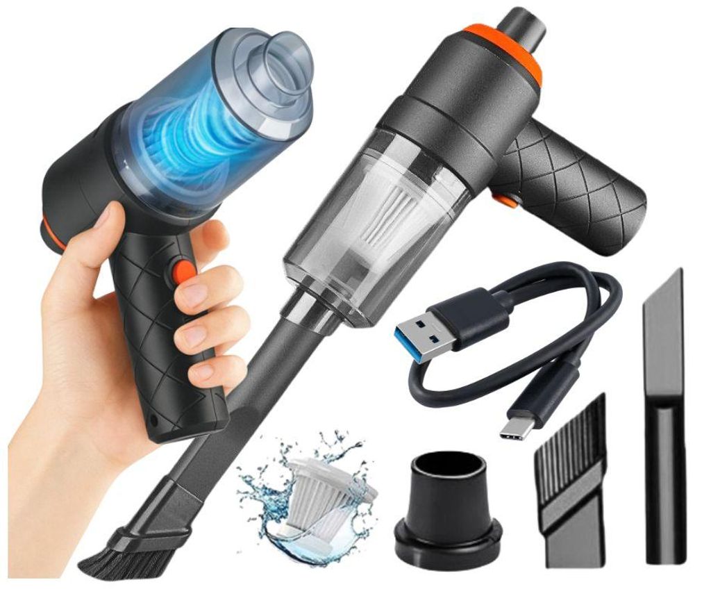 Akumulátorový ručný vysávač 2 v 1 s ventilátorom, Obrázok produktu 