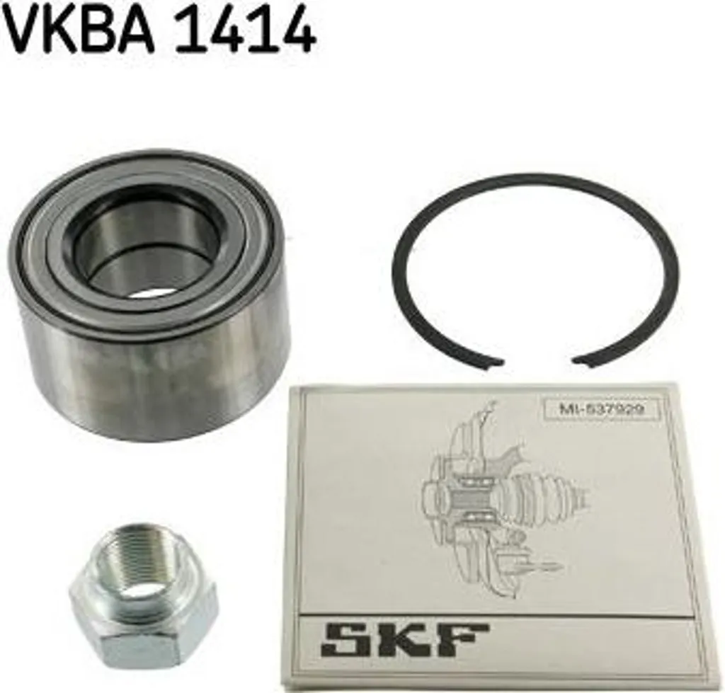 Kit Roulement de Roue Arrière Complet pour Camionnette Fiorino SKF