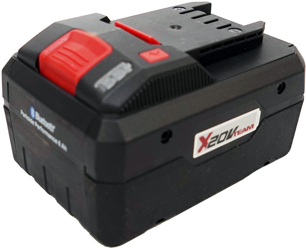 HEADNMORE Bundle Parkside Performance - Batería de 20 V y llave de impacto (600 Nm, PPDSSA 20 8 Ah, incluye llavero