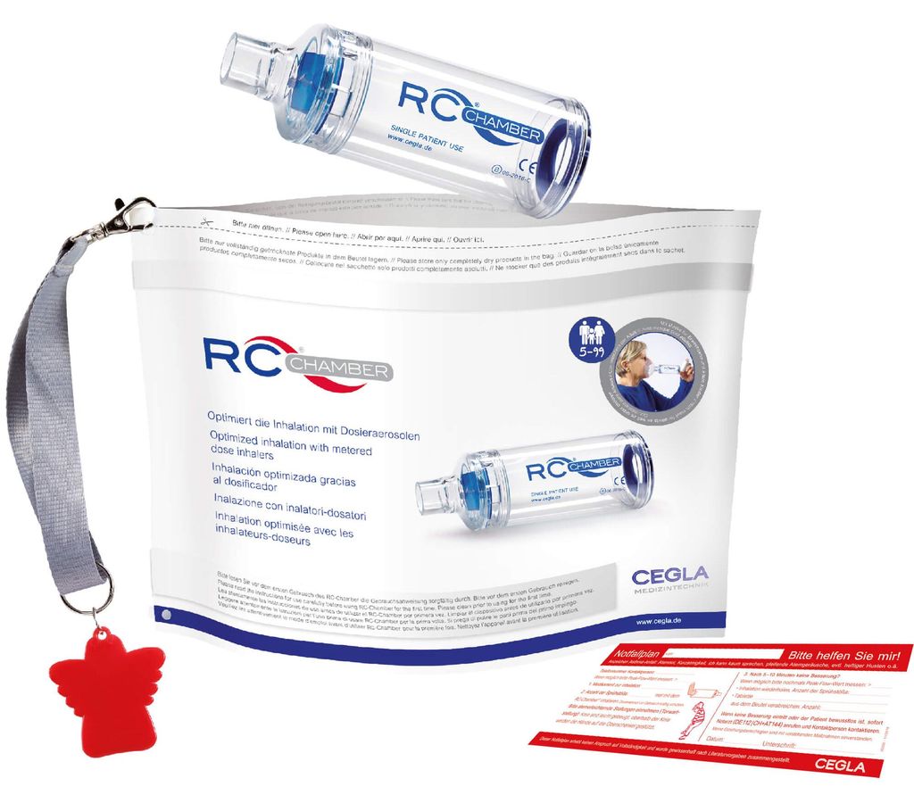 Rc-Chamber f.Erwachsene u.Kinder m.Mundstück 1 St