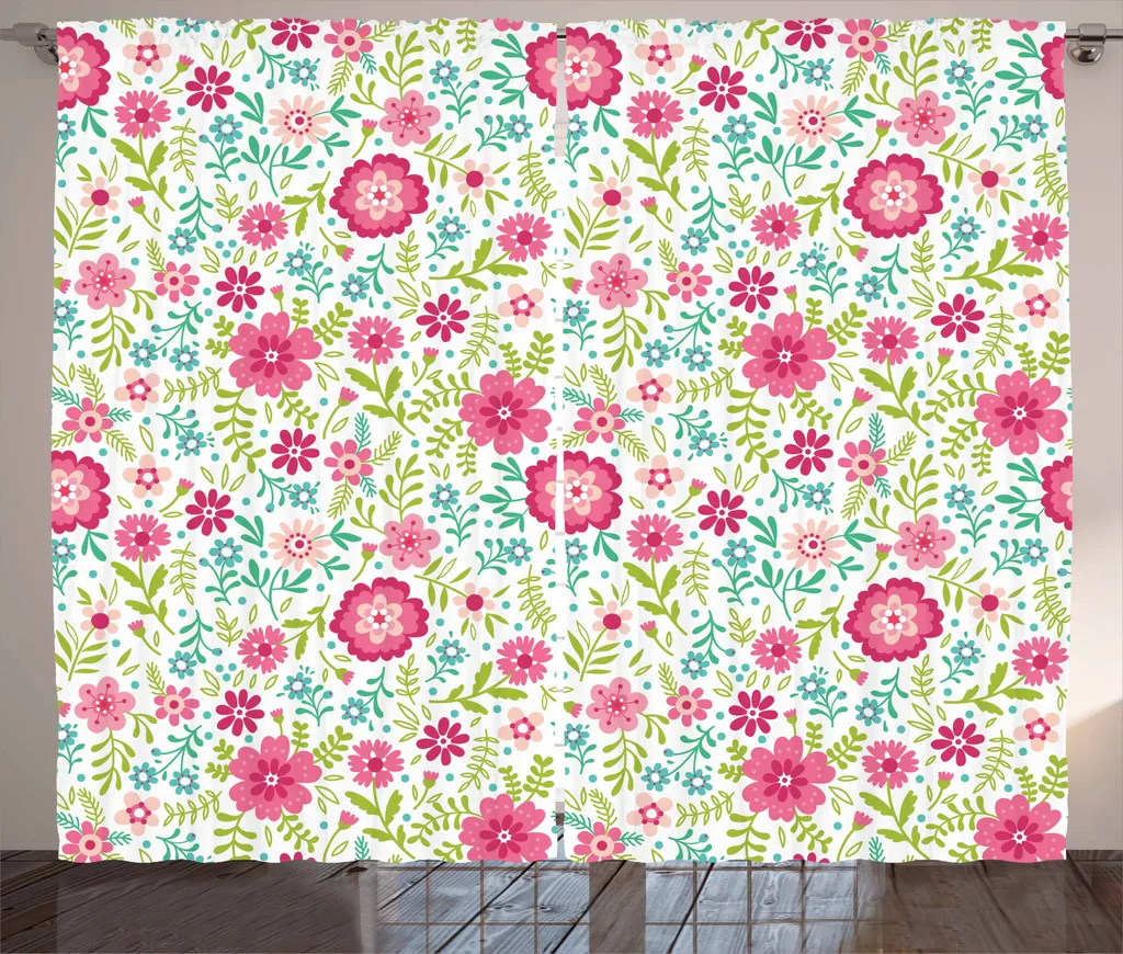 ABAKUHAUS Tenda Primavera Rustica Felce 280x245cm Verde Lime