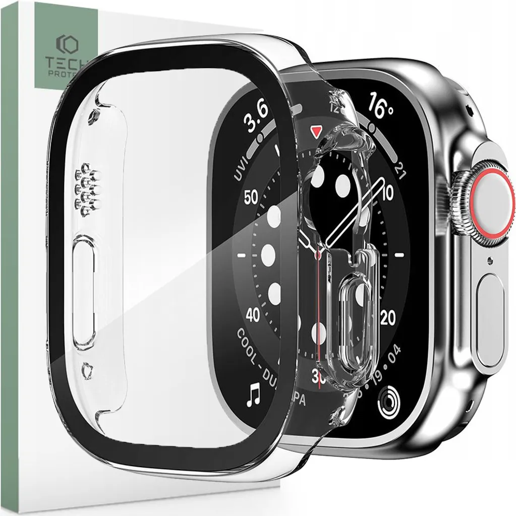 Tech-Protect Defense360 Apple Watch Ultra 1 / 2 (49 Mm) trasparente