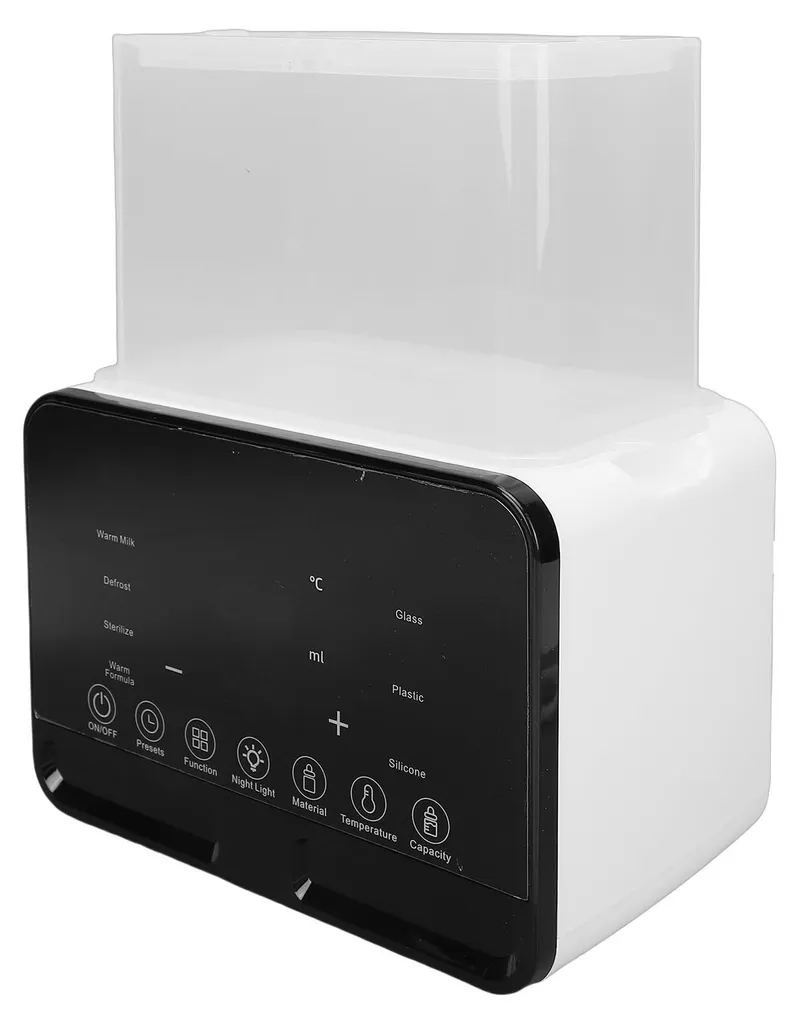 Chauffe-biberon double 200W multifonction 9-en-1 avec affichage LED - 4