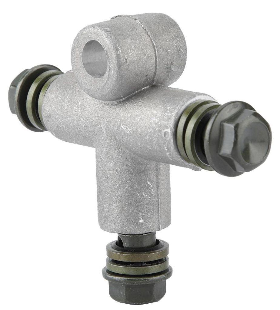 Adaptador hidráulico de 3 vías para manguera de freno de Imagen del producto 