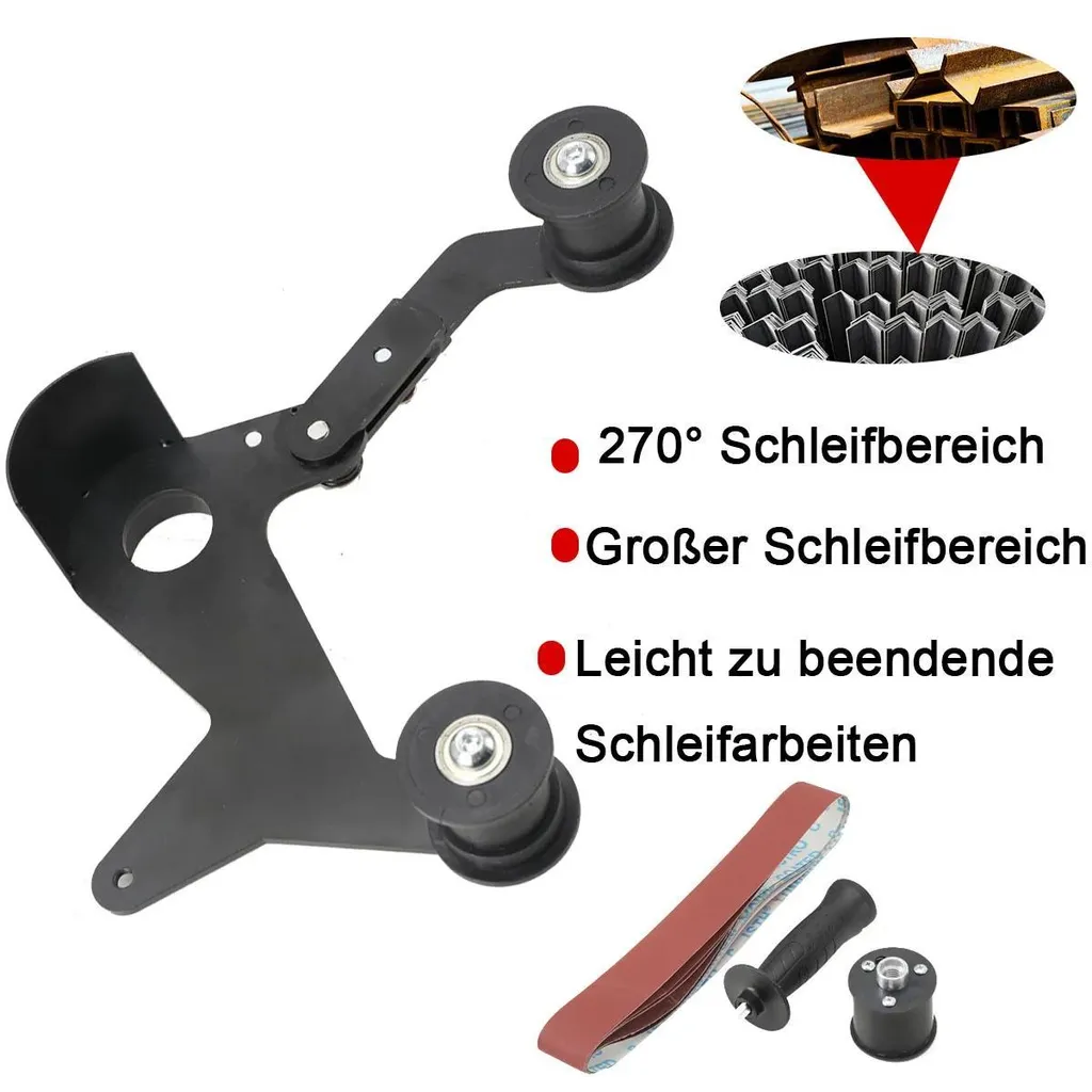 Kit adaptateur ponceuse à bande M10 - Solution ponçage zones difficiles - 7