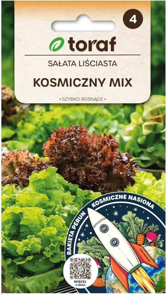 Salade Cosmic Mix 1 g pour récolter des feuilles fraîches sans fin