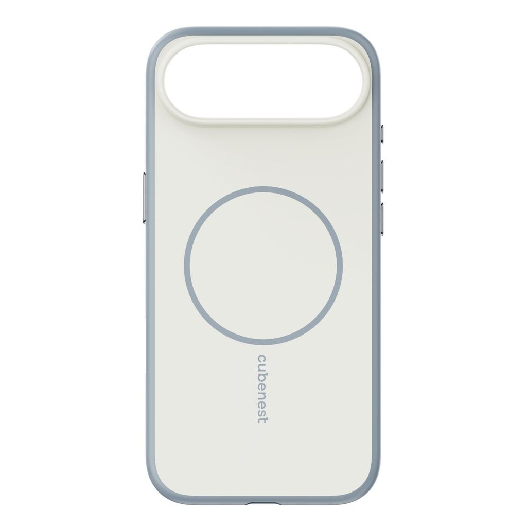 Cubenest Hülle für iPhone 17 Air mit MagSafe-Halterung - mattbeige