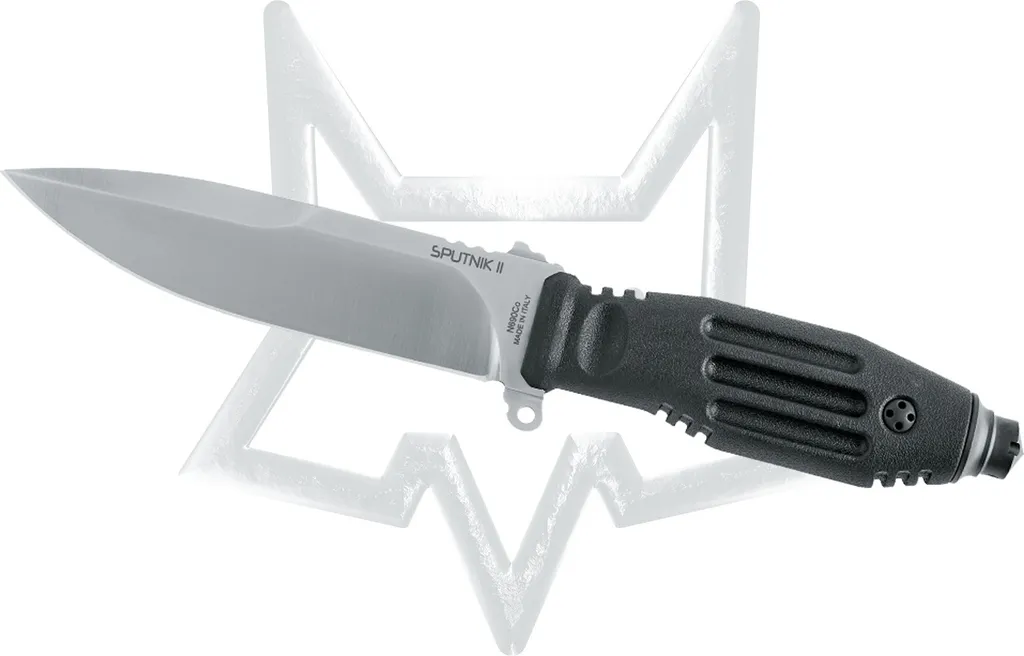 Couteau de survie FOX Sputnik Mars pour activités outdoor et tactiques