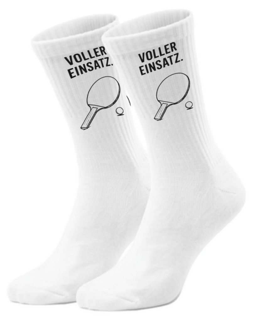 epicsocks Tischtennis Helden Tischtennis Schläger Socken in Produktbild 