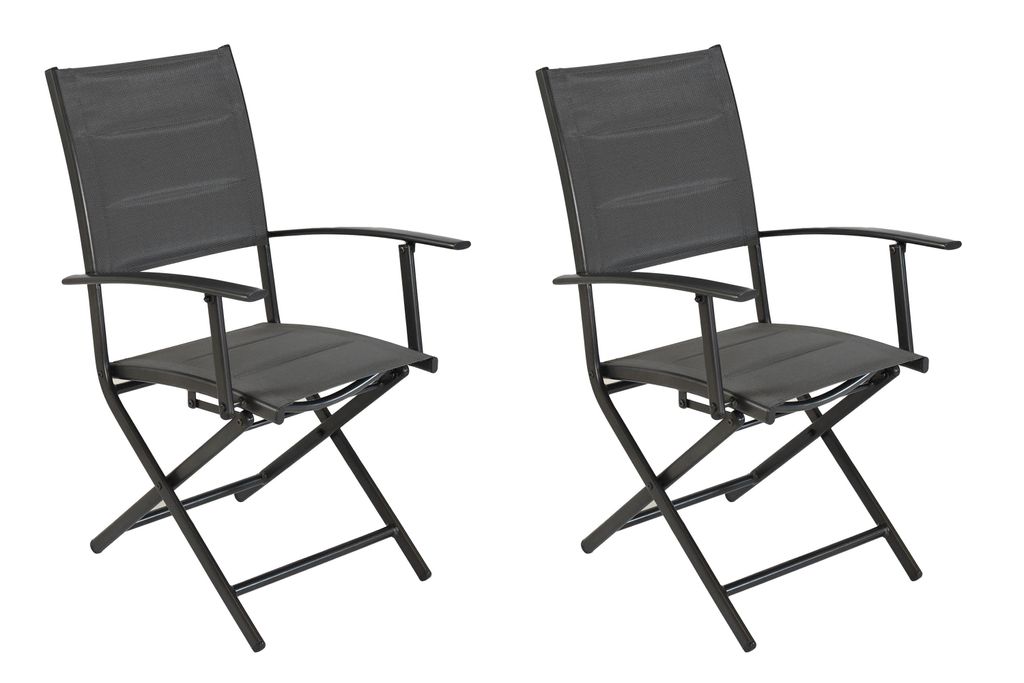 Merxx Gartensessel Florenz 2er Set, klappbar - Produktbild 