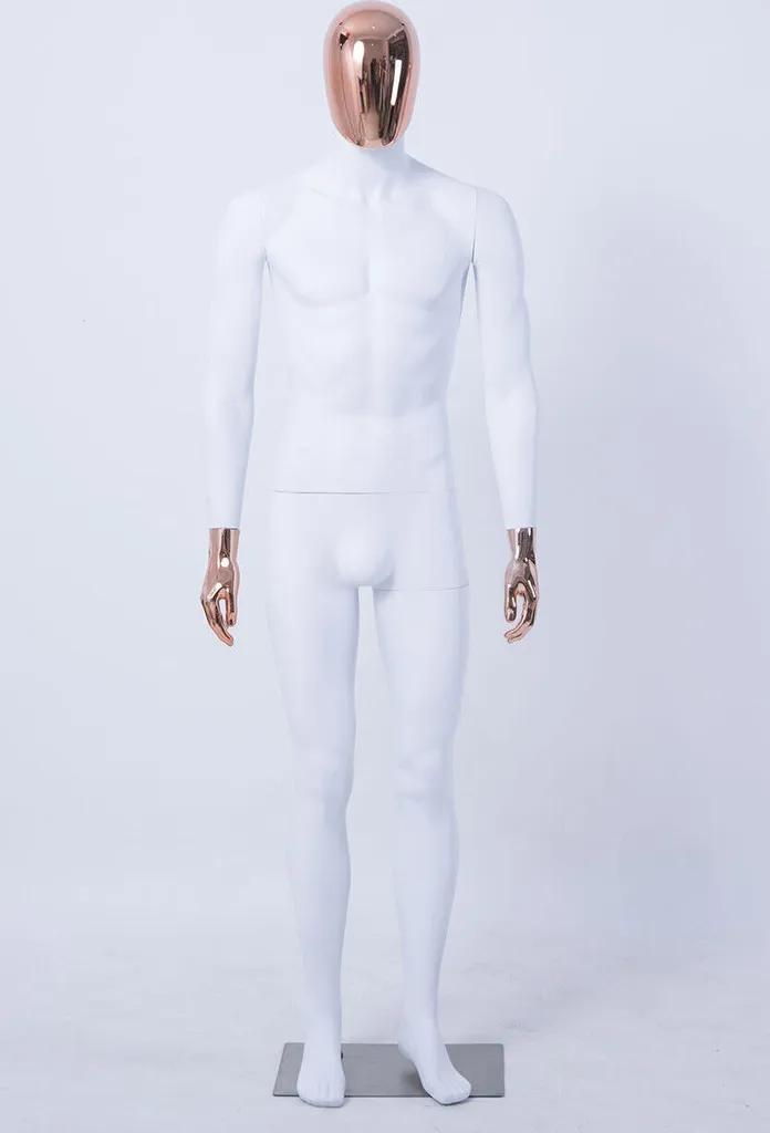 Mannequin homme DM1-6D Egghead : modernisez votre vitrine chic avec style