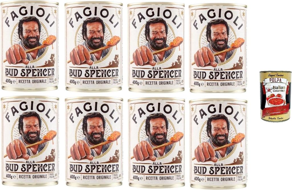 Bud Power- Bud-Spencer-Bohnen fertig zum Probieren 8 x Produktbild 