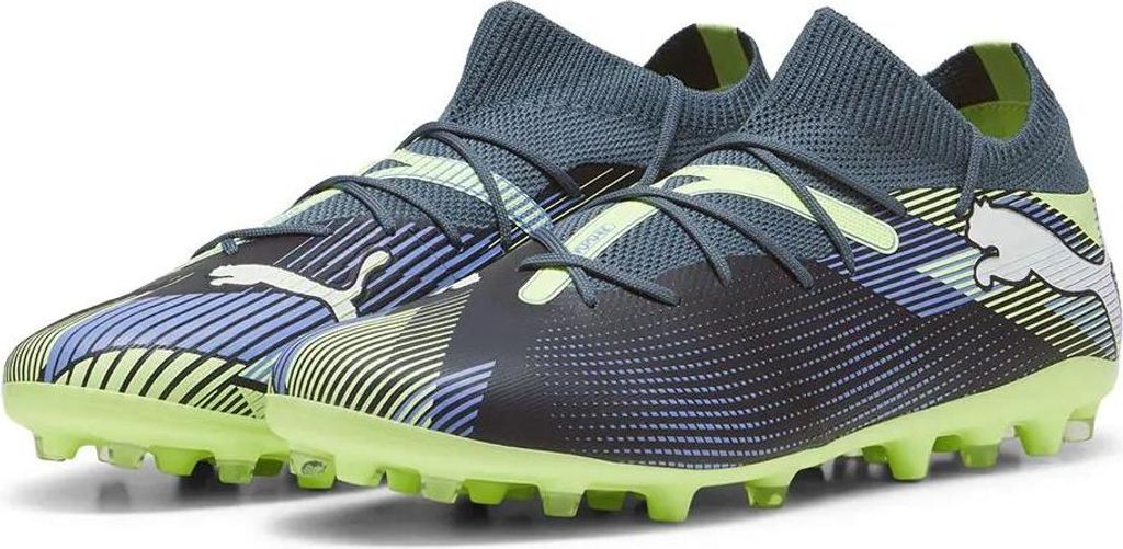 Puma FUTURE 7 MATCH MG GRAY SKIES-PUMA WHITE-FIZZY AP 44.5 Produktbild 