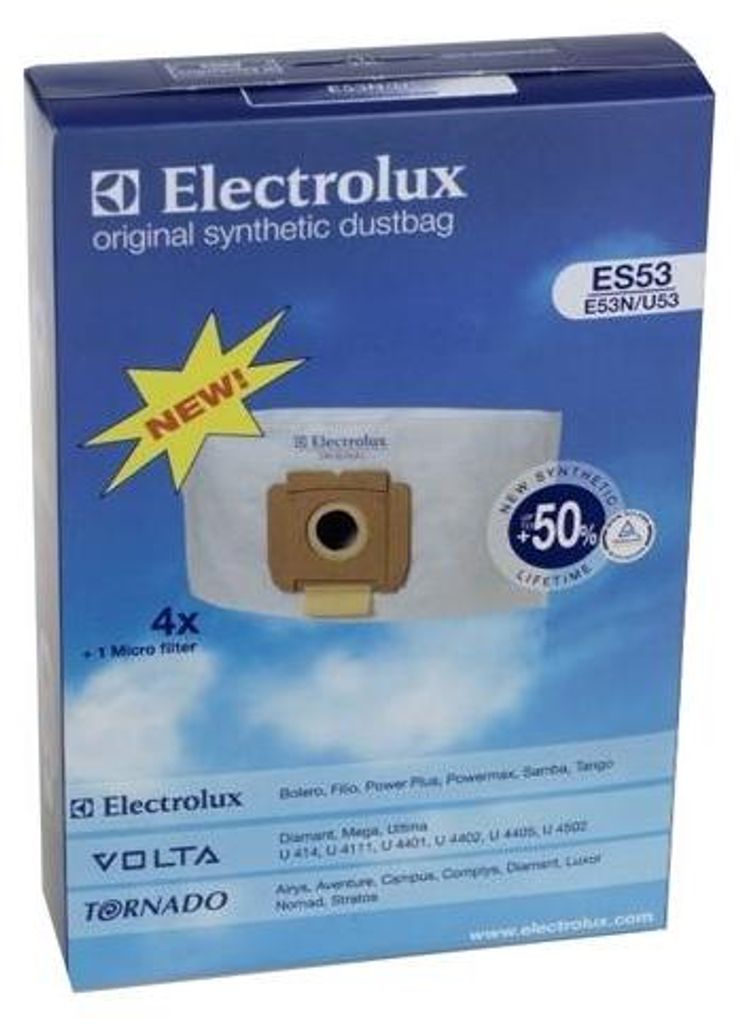 ELECTROLUX - Sacs pour aspirateurs ES53 4 pièces + 1 Image du produit 