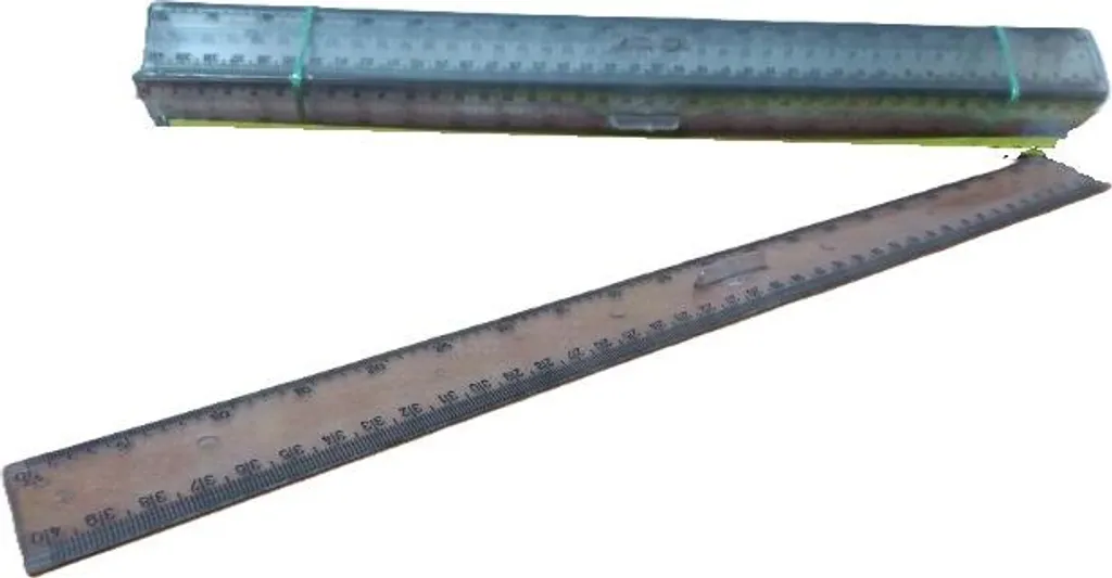Lot de 10 règles plates 40cm avec poignée de maintien modèle 40CMU
