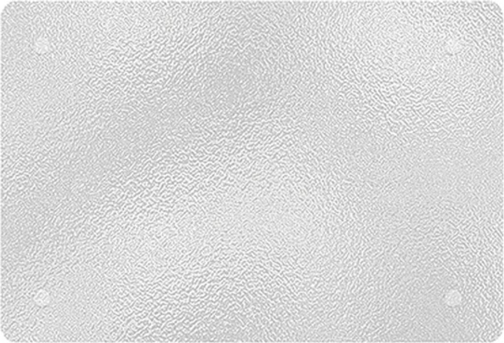 Elegantes Glas-Schneidebrett - Stilvoll und Hygienisch für Ihre Küche Geriffelt 20 x 30 cm