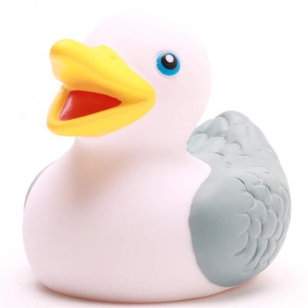 Badetier Möwe Vinyl 9 cm