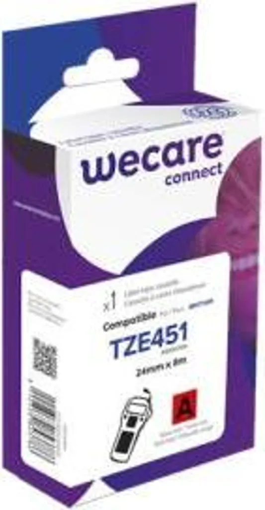 Ruban TZE-451 compatible pas cher pour étiqueteuse Brother - Qualité Pro
