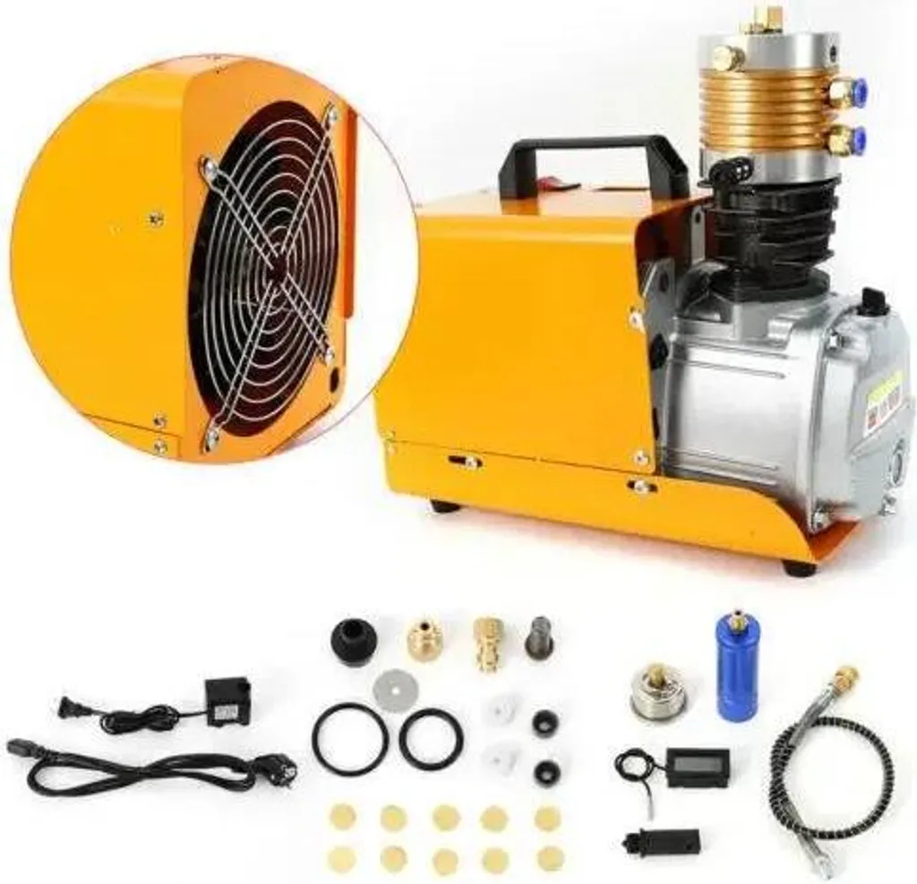 Compresseur PCP 300 bars 1800W haute pression avec refroidissement eau - 3