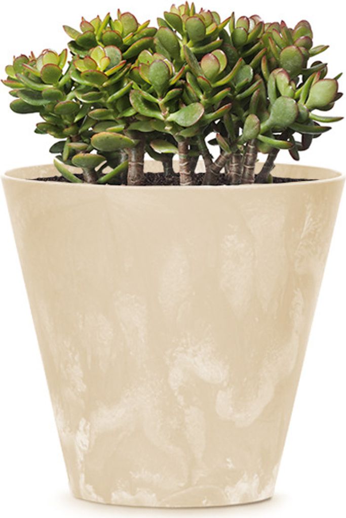 Blumentopf Tube EFFEKT Sand 30 x 28 cm