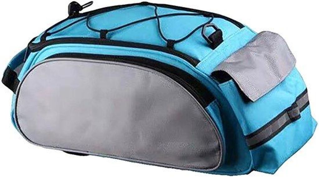 PVC-E-Bike-Tas, wasserfest, für wohnung-zu-arbeitsweg, Touren, Einkauf und Radfahren, blau.