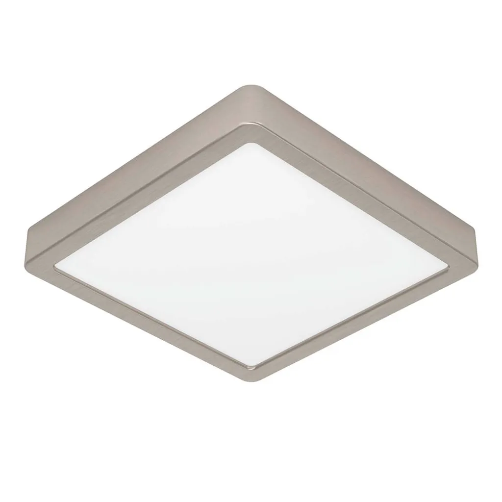 Plafonnier LED Dimmable 17W Blanc Chaud Eglo FUEVA 5 Extra-Plat 21cm