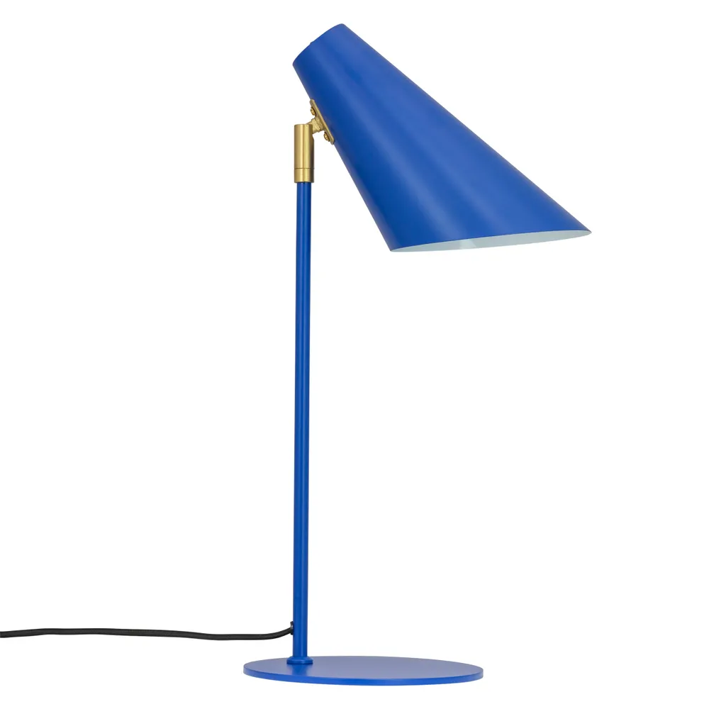 Lampe de lecture LED Cale bleu - Lampe de table et de chevet polyvalente