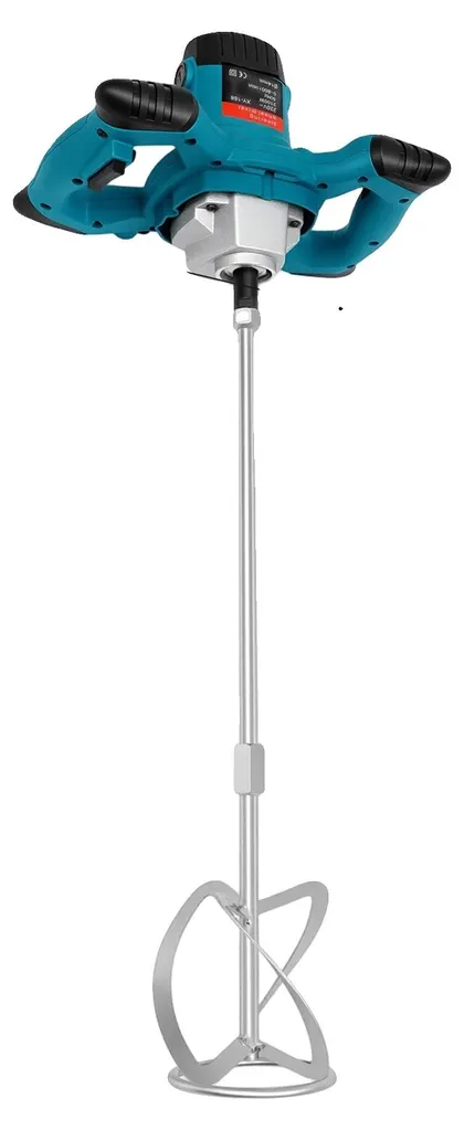 Malaxeur électrique 2100 W avec agitateur pour mortier et béton fluide