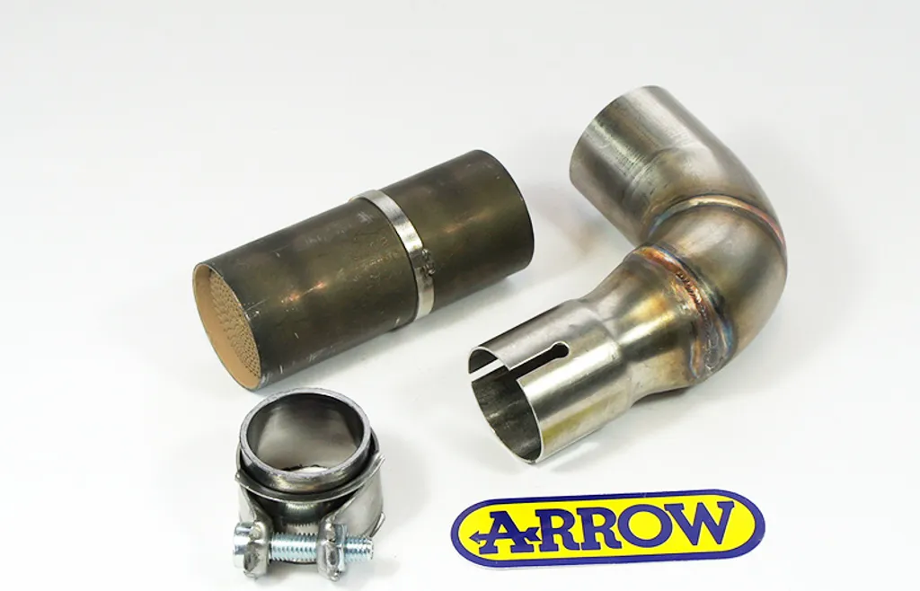 Raccord d'Échappement Arrow pour Aprilia : Idéal pour Homologation Route