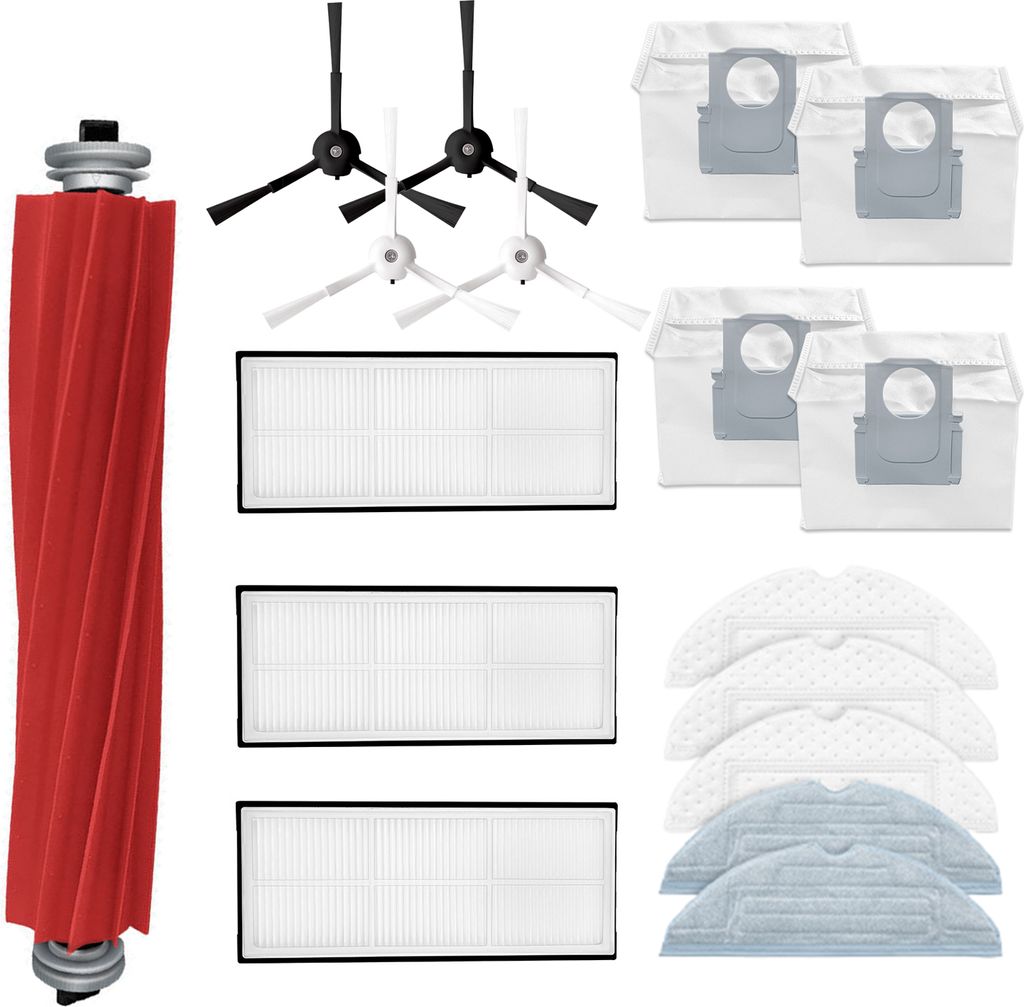 INF Zubehör Roboterstaubsauger für Xiaomi Roborock S7/MaxV/Ultra/G10S/Pro