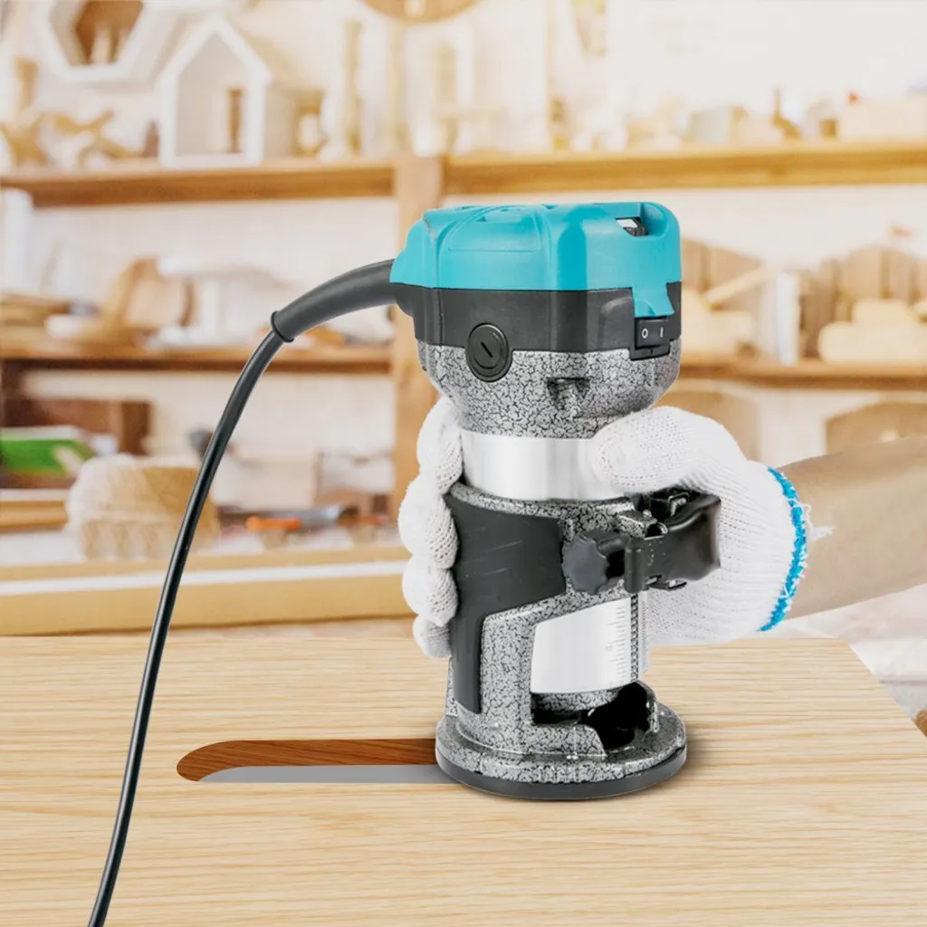Défonceuse électrique 710W 33000 tr/min avec 3 pinces de serrage - 8