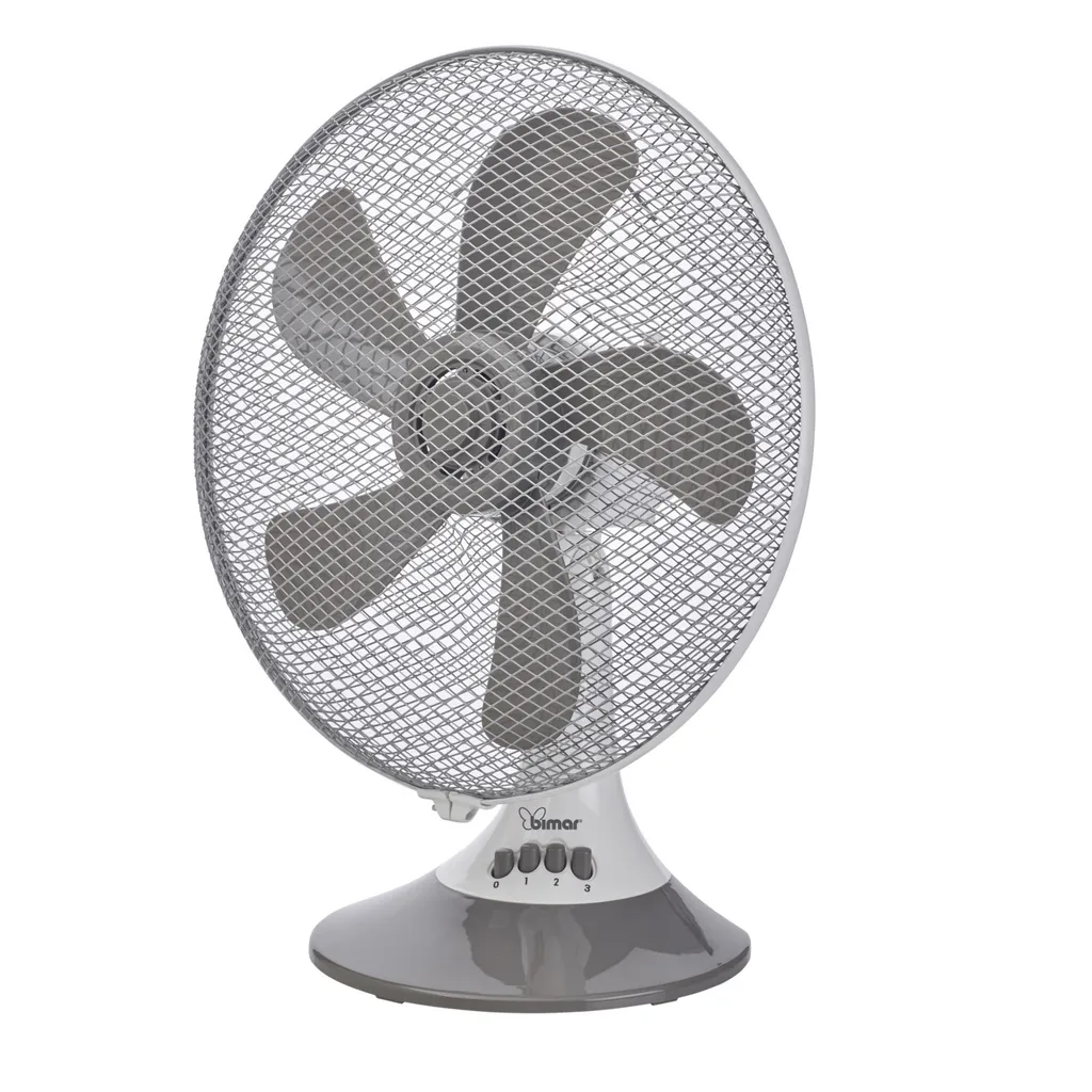 Ventilateur Bimar VT333 Oscillant - 3 Vitesses de Souffle Gris et Blanc