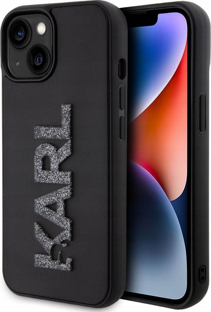 Puzdro pre Apple iPhone 15 - Zadný kryt Karl Lagerfeld 3D Obrázok produktu 