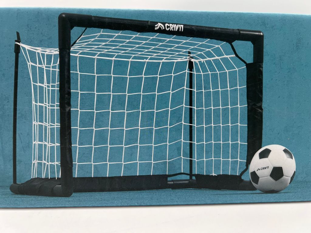 Crivit Mini-Fußballtor mit Ball Produktbild 