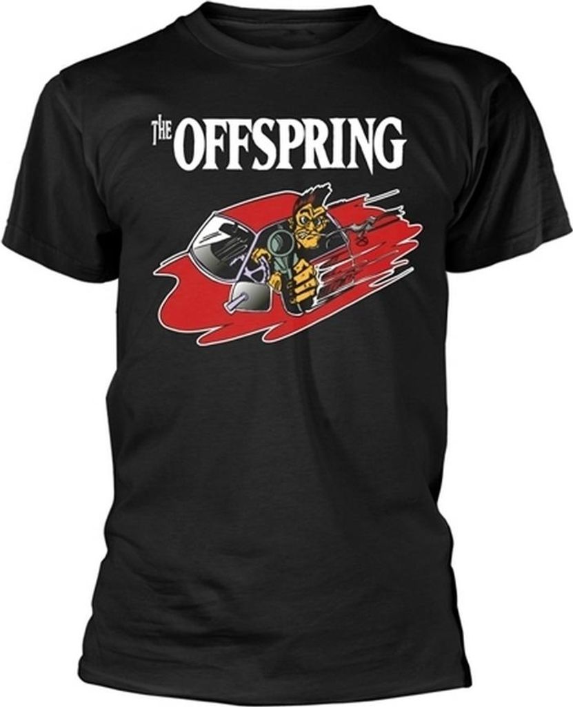 The Offspring Official Men's Long Sleeve T-Shirt - Bad Times Band Logo, Black, 100% Cotton - View #10