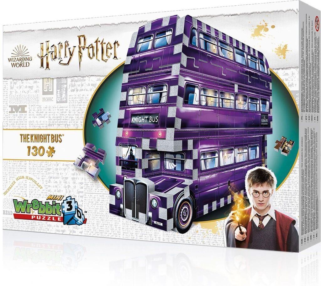 Der fahrende Ritter Mini Harry Potter / Knight Bus 3D Puzzle 130 Teile