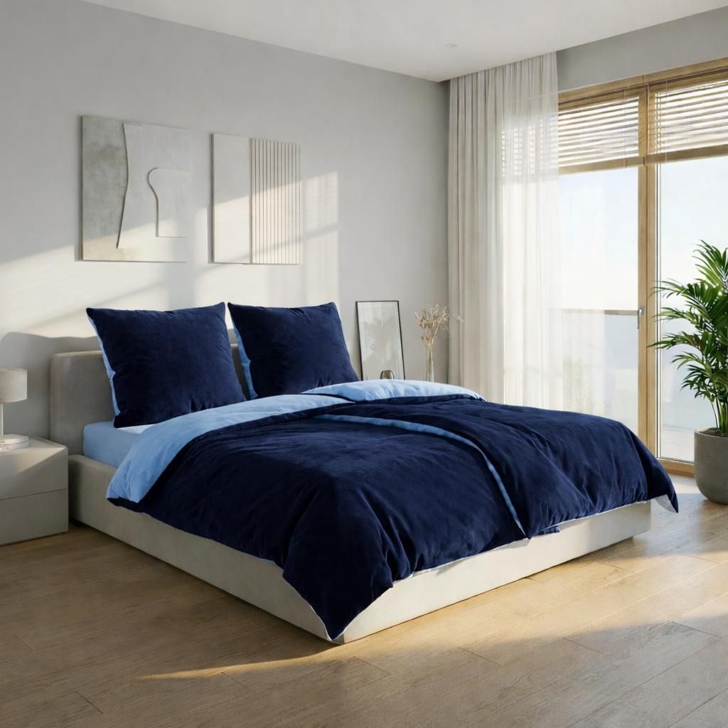 Wendebettwäsche Cashmere Touch - extra weich und warm 135 x Produktbild 