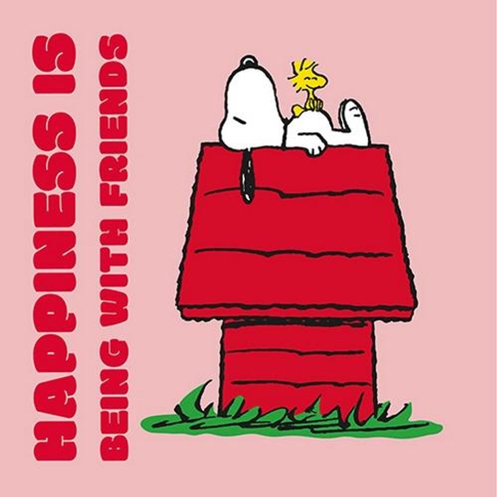 20 Servietten Happiness - Snoopy auf Hütte 33x33cm Produktbild 