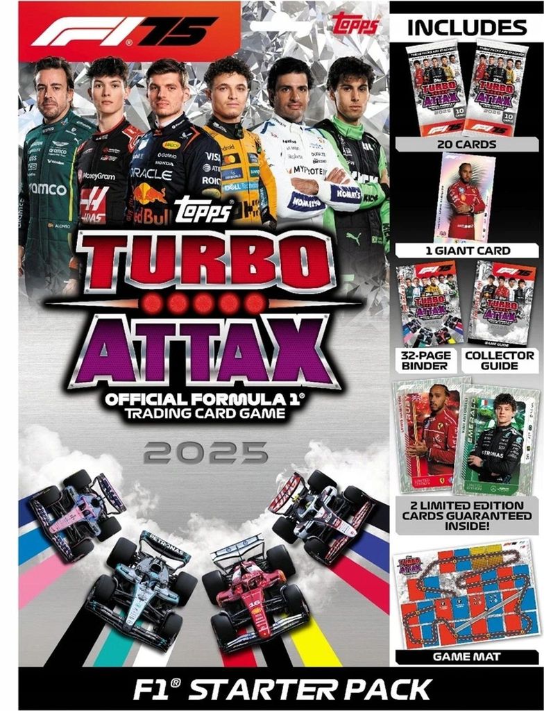 Topps F1 Turbo Attax 2025/26 Starterpack Zdjęcie produktu 