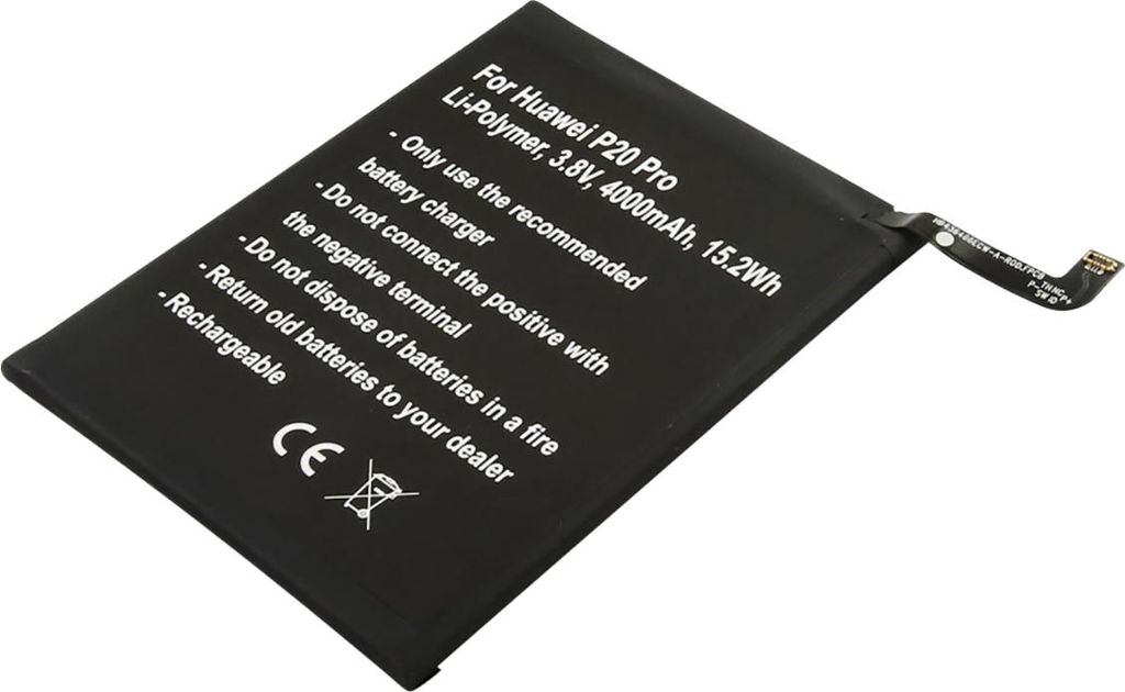 Avizar, Akku Huawei P20 Pro 3,8 V 4000 mAh Li-Polymer, Produktbild 