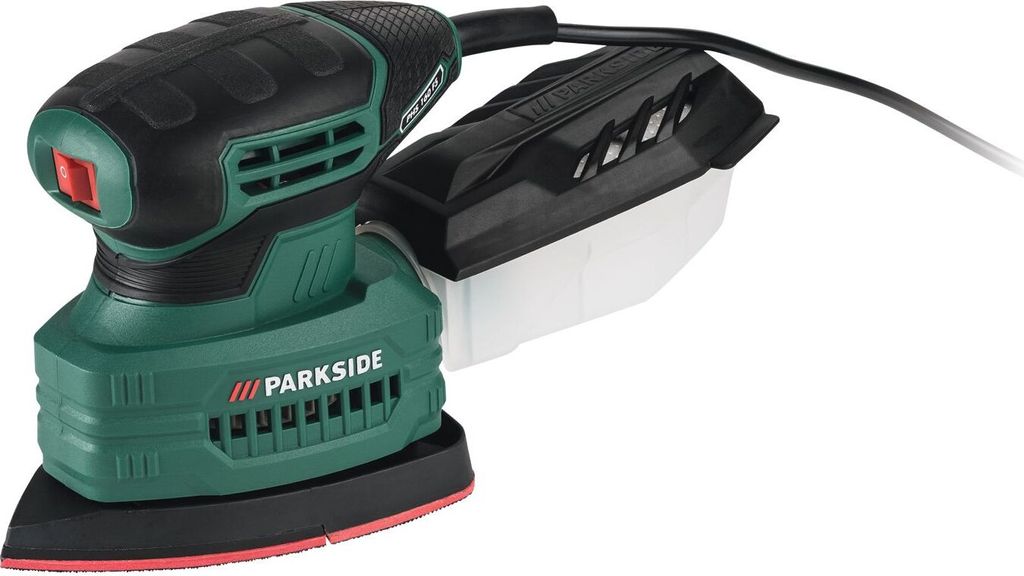 PARKSIDE Multischleifer »PMS 160«, 160 Watt, integrierte Absaugfunktion, mit Fangbox