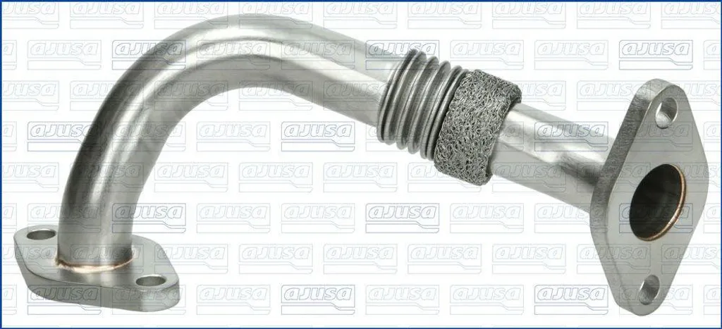 Tuyau AGR AJUSA PGR0003 pour VW Transporter V Bus 230mm Qualité OE