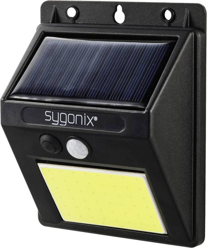 Sygonix SY-5626572 Solar-Wandstrahler mit Bewegungsmelder Produktbild 