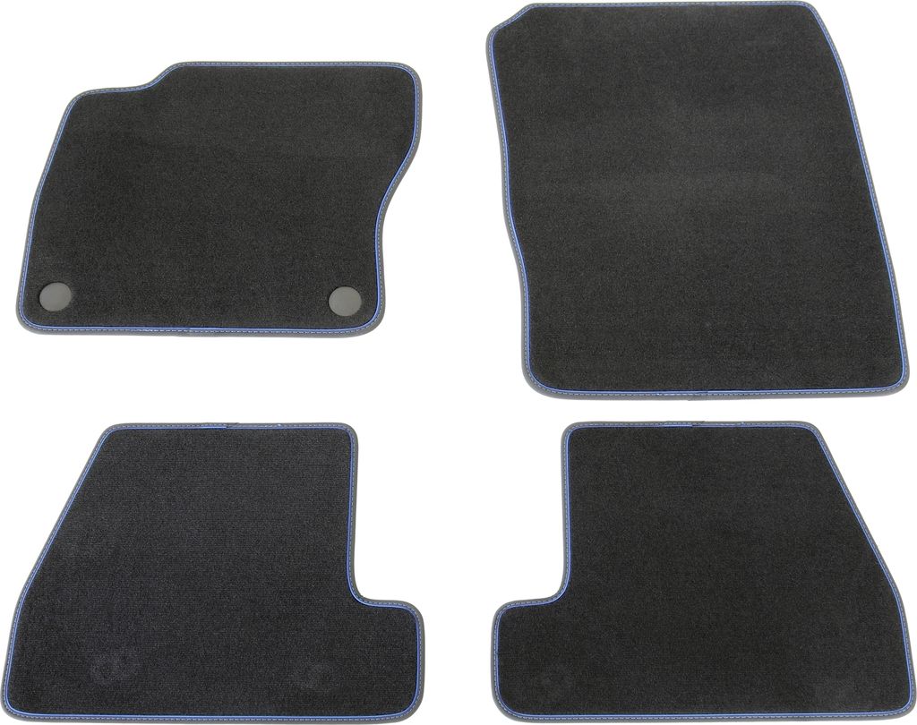 AD Tuning Premium Velour Fußmatten Set für Ford Focus MK3, Bj. 3/2011-