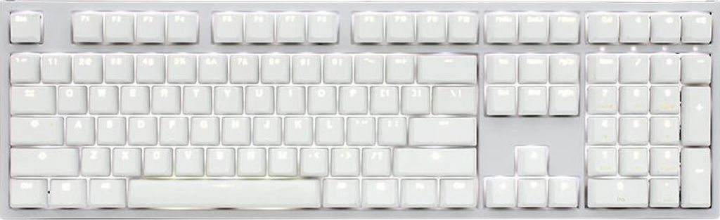 Ducky ONE 2 White Edition Tastatur USB Deutsch Weiß (DKON1808S-ADEPDWZW1)