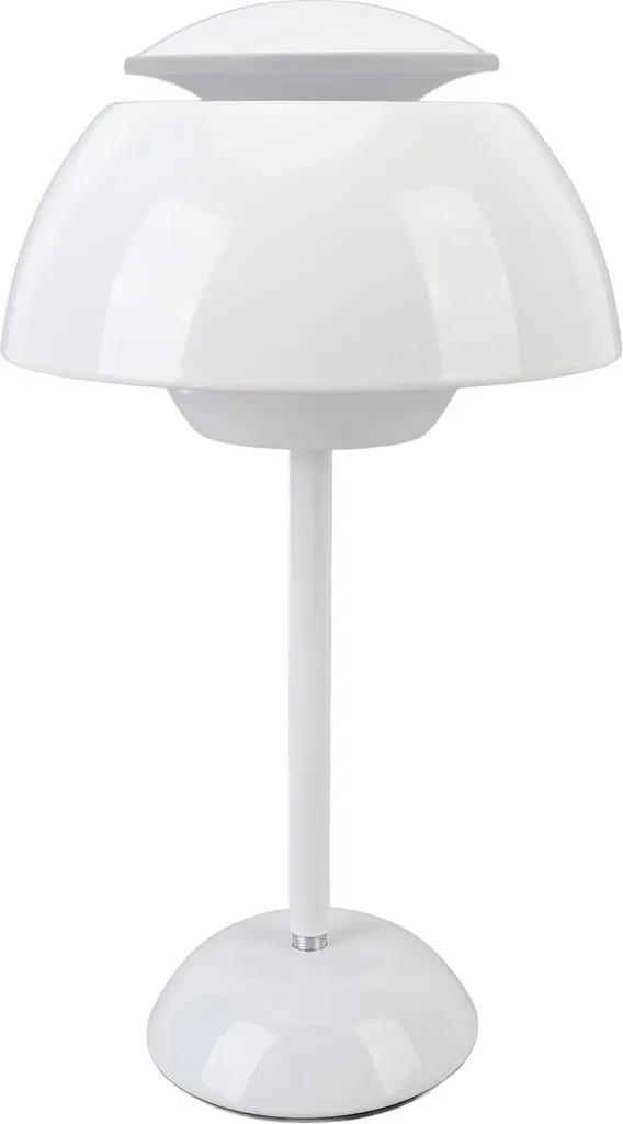Lampe de bureau bouton de fleur vintage sans fil pour table de chevet