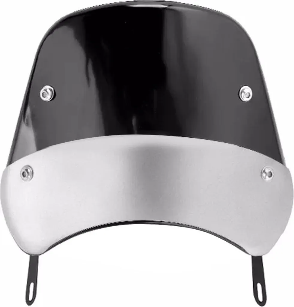 Bulle Moto Pare-brise Noir pour Triumph Scrambler 1200 XC XE Modèle RW3