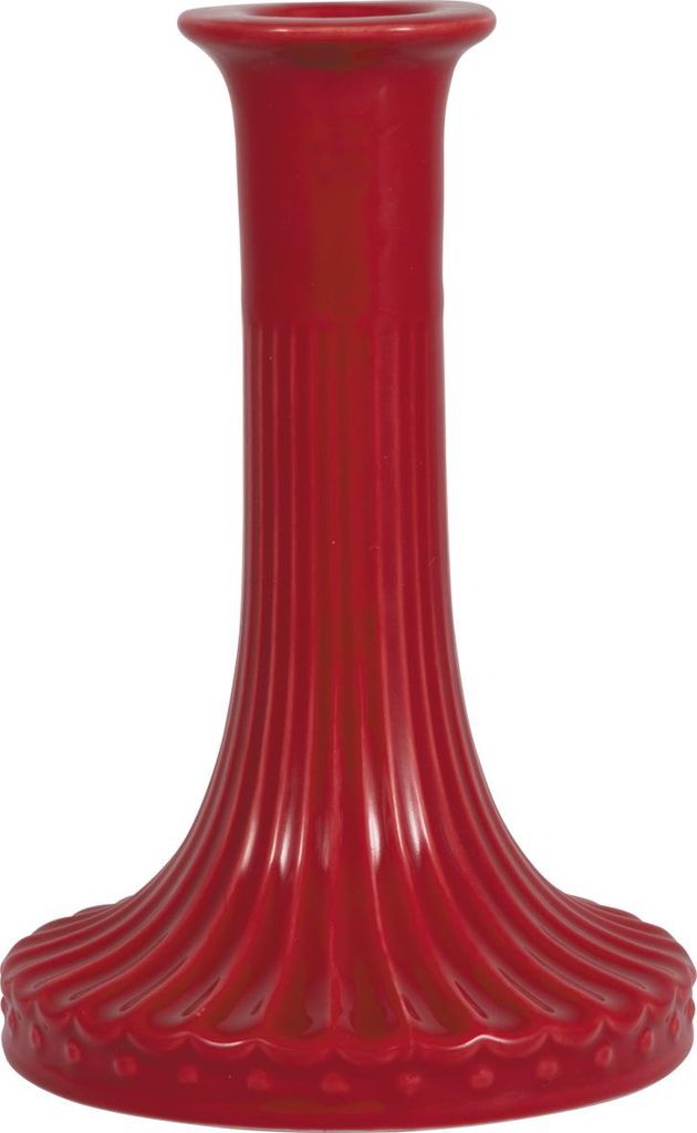 Kandelaar Alice, rood, medium Productafbeelding 