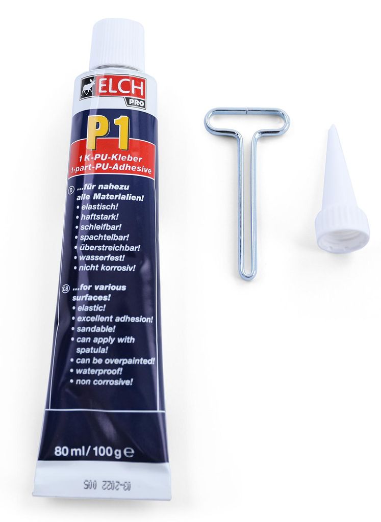 Karosserie Kleber 80ml Tube für Spoiler Heckspoiler 1x Elch Produktbild 